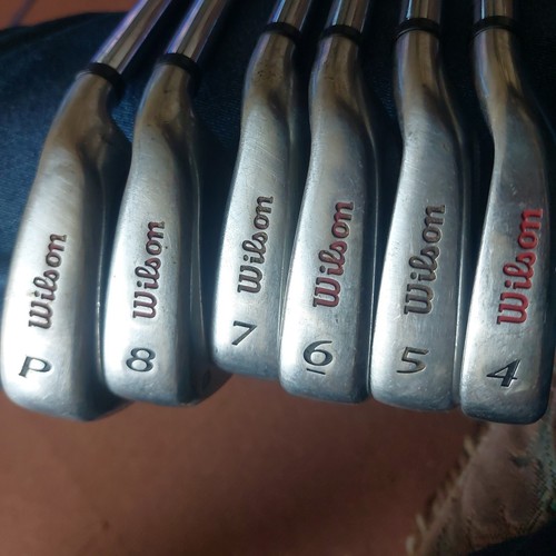 Wilson fat shaft iron - iron, 4-8